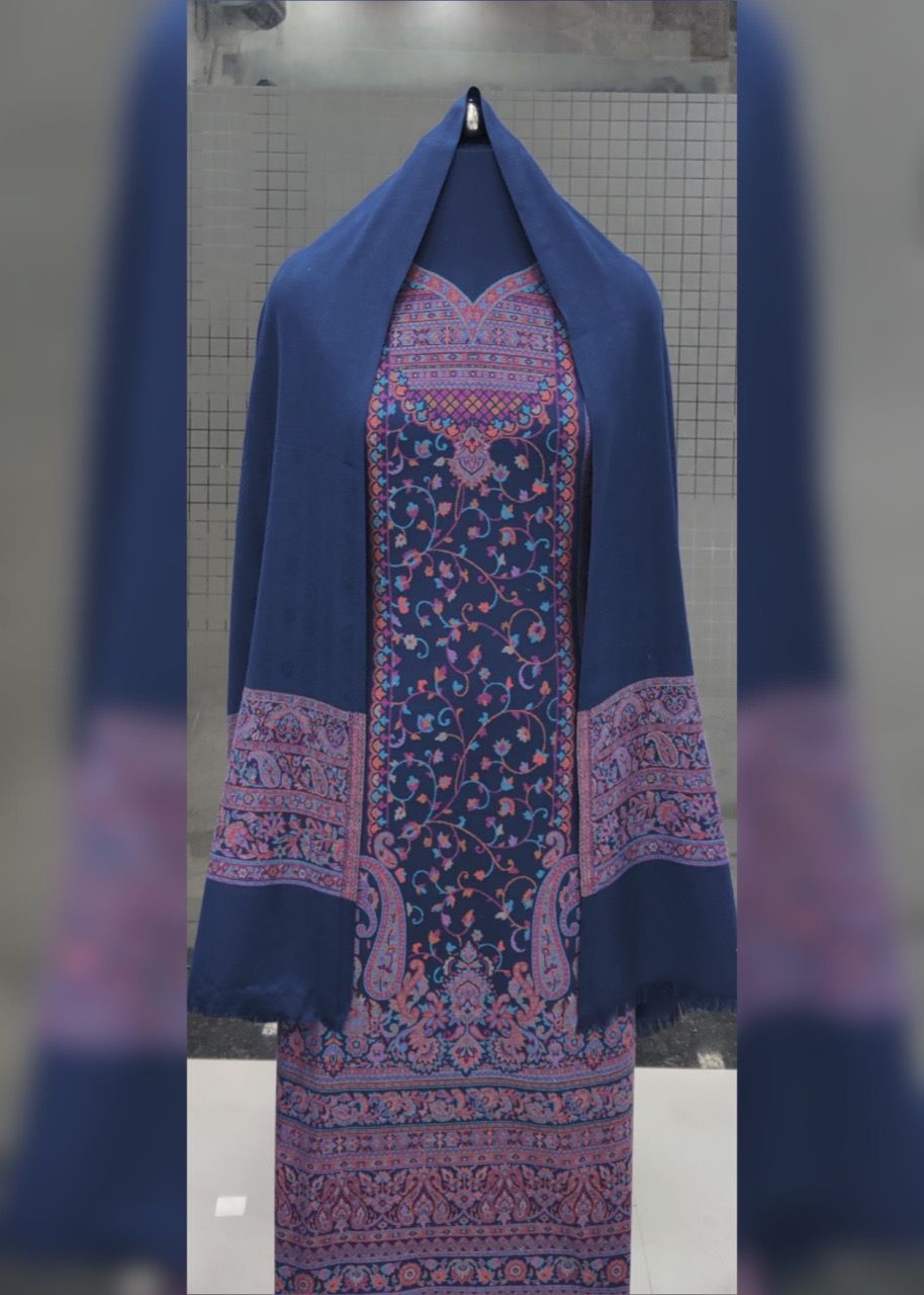 Ladies suits Cloth 4.5 MTR + Dupata Color maroon