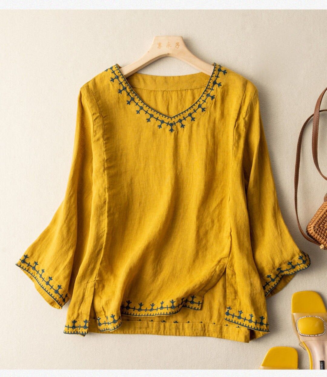 Kashmiri embriodered tops