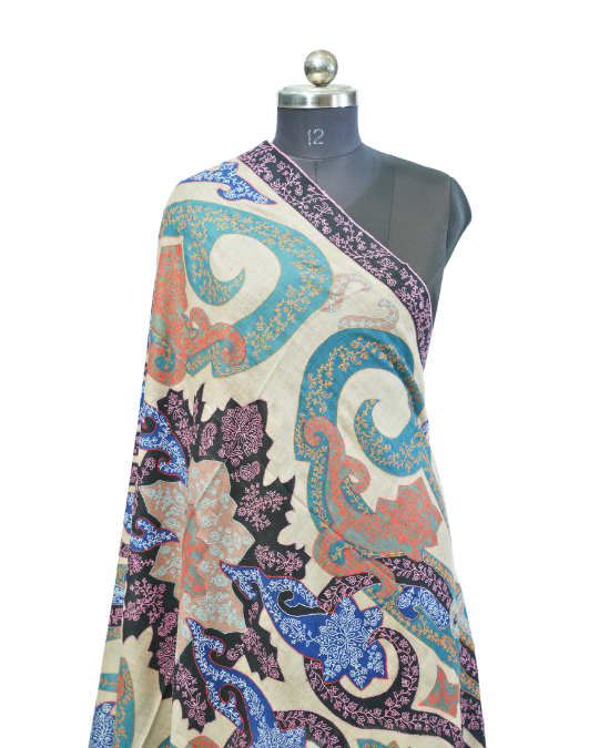 KALAMKARI PASHMINA SHAWL