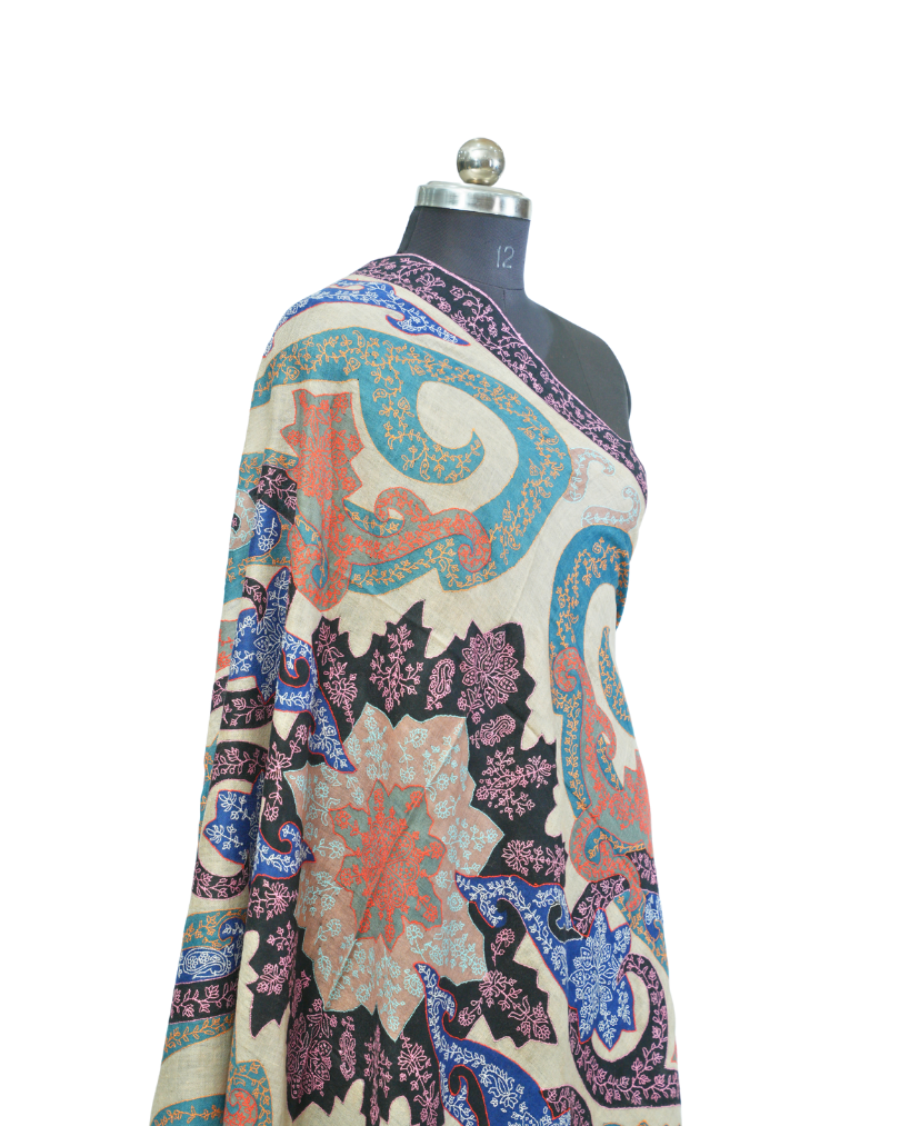 KALAMKARI PASHMINA SHAWL