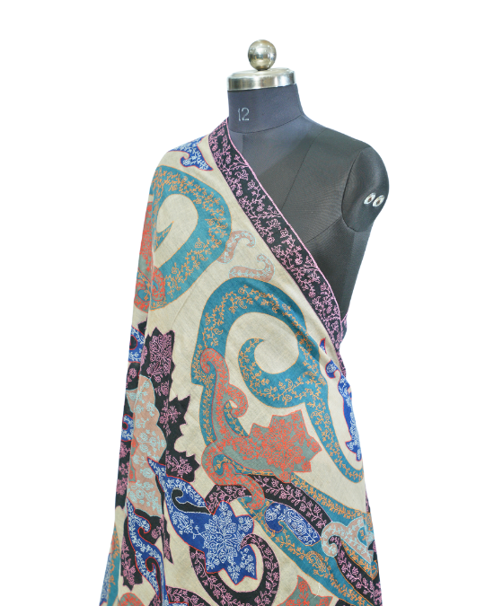 KALAMKARI PASHMINA SHAWL