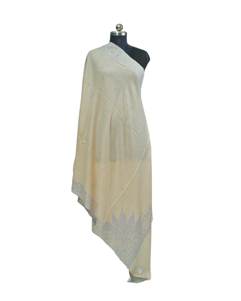 PASHMINA SHAWL BORDER AND CORNER WORK