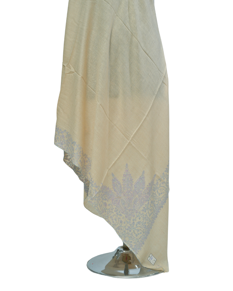 PASHMINA SHAWL BORDER AND CORNER WORK