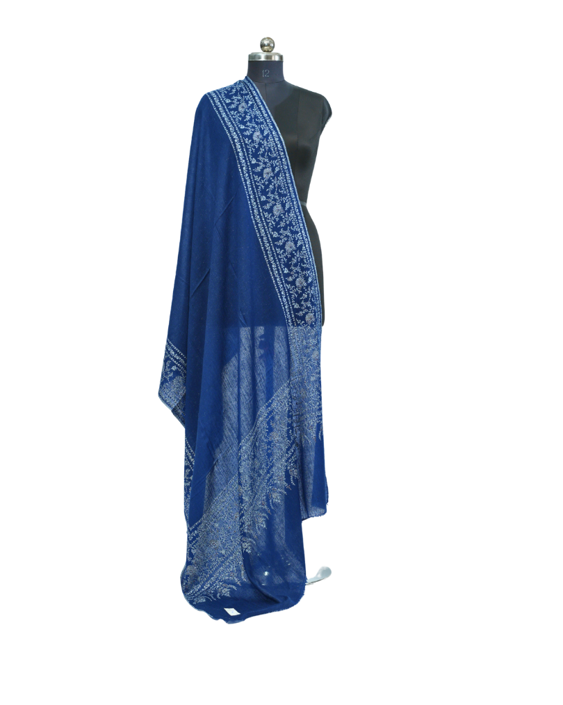 PASHMINA SHAWL BORDER WORK