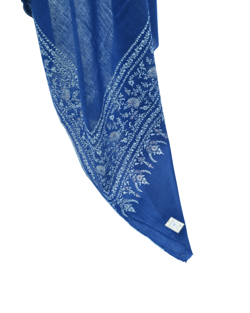 PASHMINA SHAWL BORDER WORK