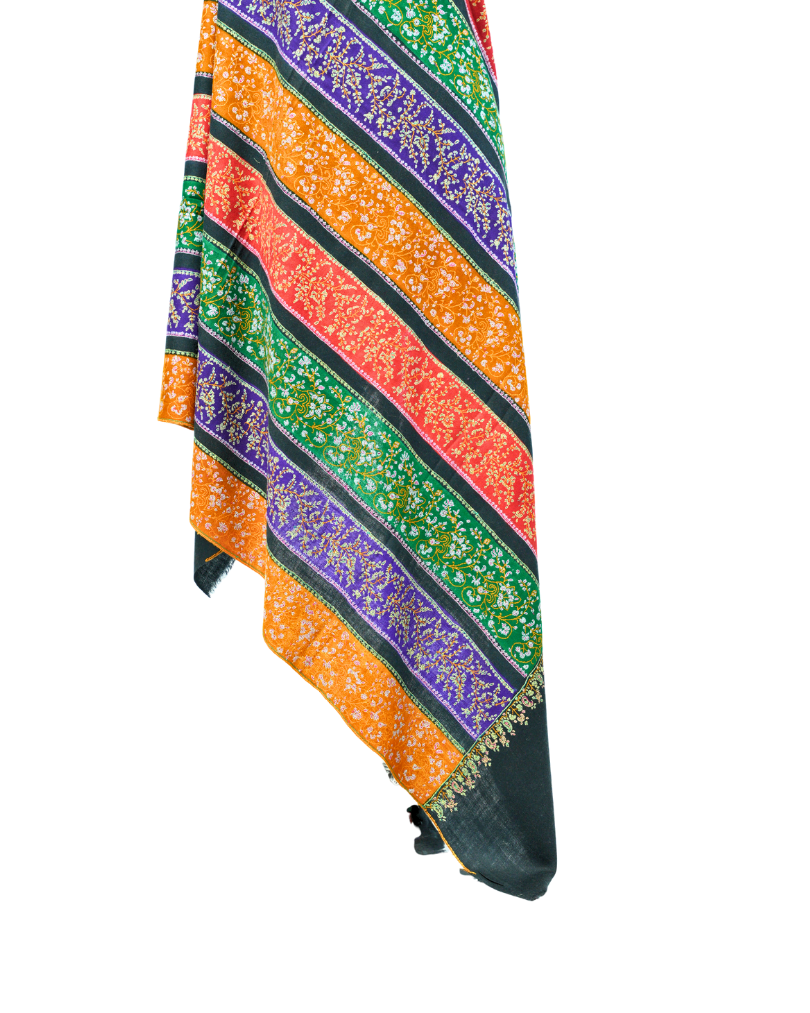 PASHMINA SHAWL NEEDLE EMBROIDERY