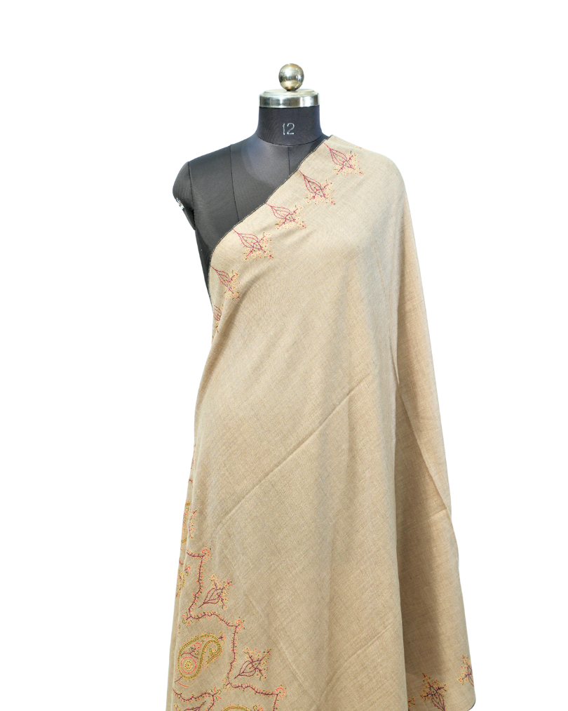PASHMINA SHAWL BORDER DESIGN