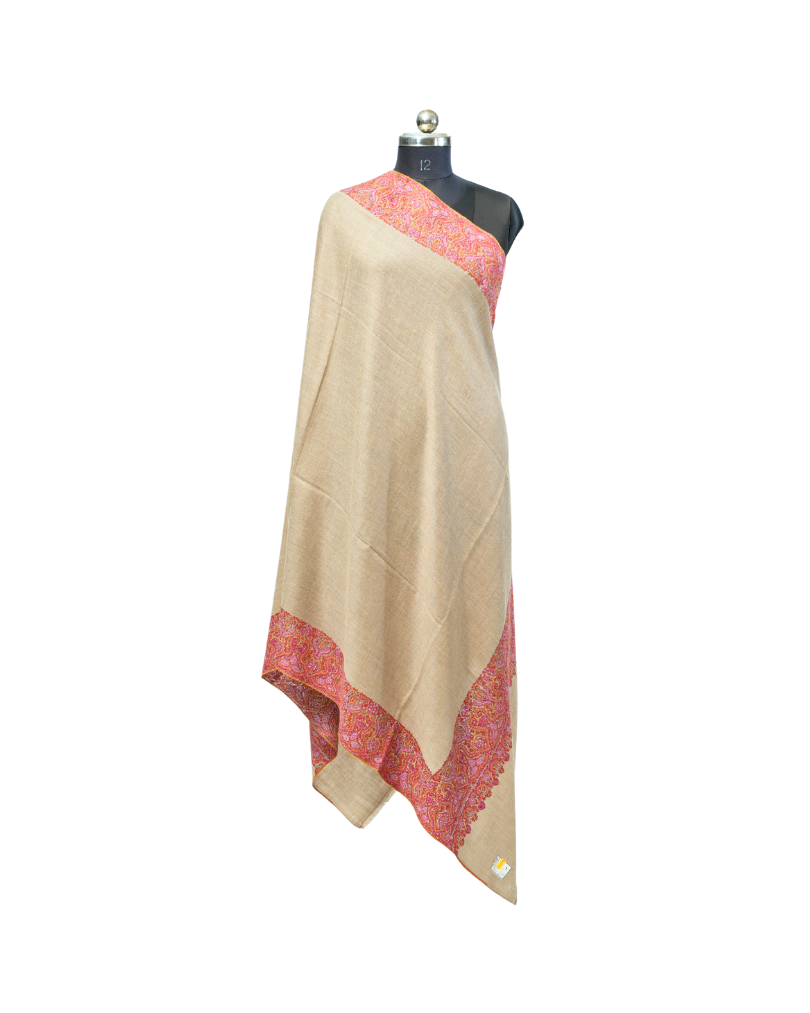 PASHMINA SHAWL BORDER DESIGN (DOORDAR)