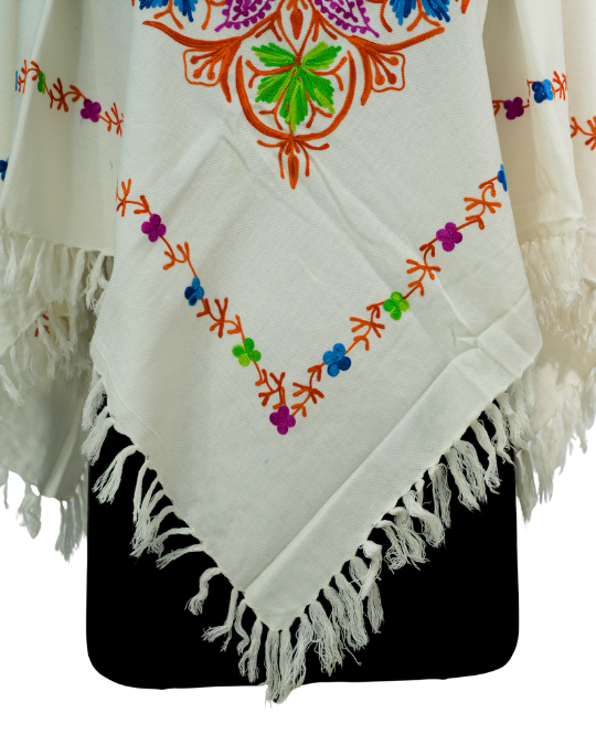 Floral Kashmiri Embroidered Panchu