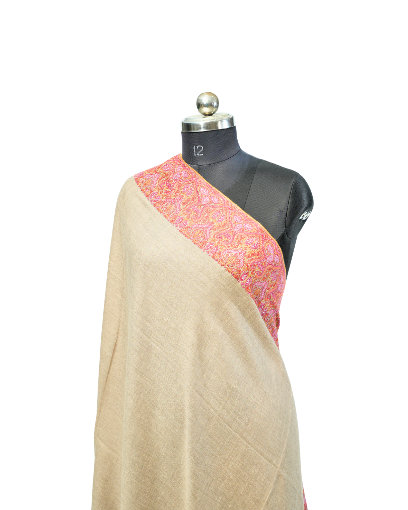 PASHMINA SHAWL BORDER DESIGN (DOORDAR)