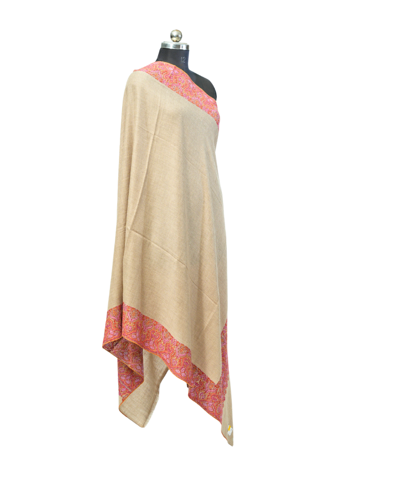 PASHMINA SHAWL BORDER DESIGN (DOORDAR)