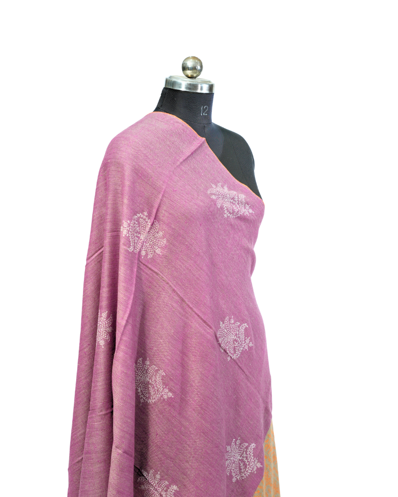 PASHMINA IKKAT SHAWL BOTY DESIGN