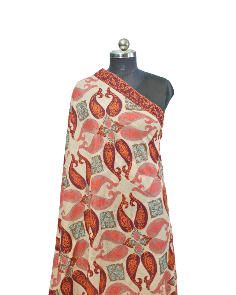 PASHMINA KALAMKARI SHAWL