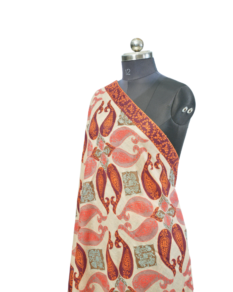 PASHMINA KALAMKARI SHAWL