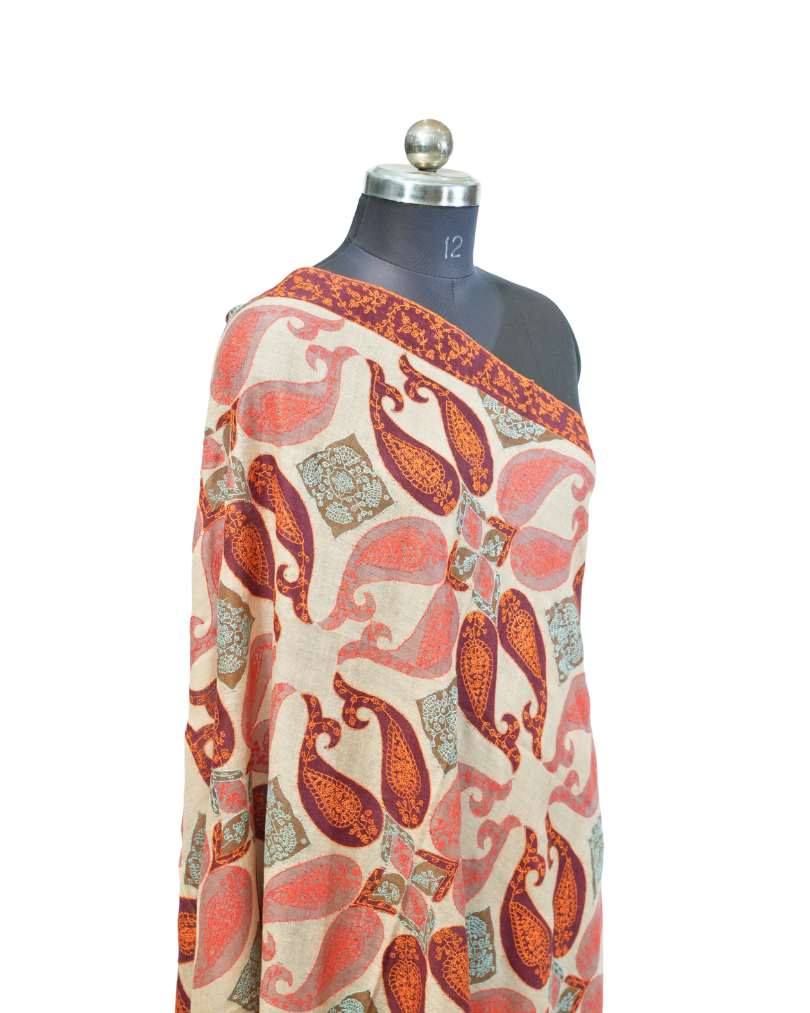 PASHMINA KALAMKARI SHAWL