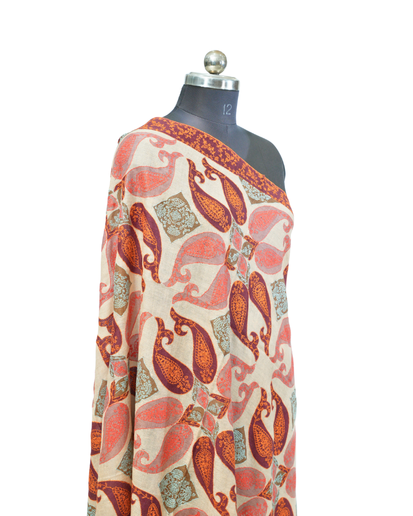 PASHMINA KALAMKARI SHAWL