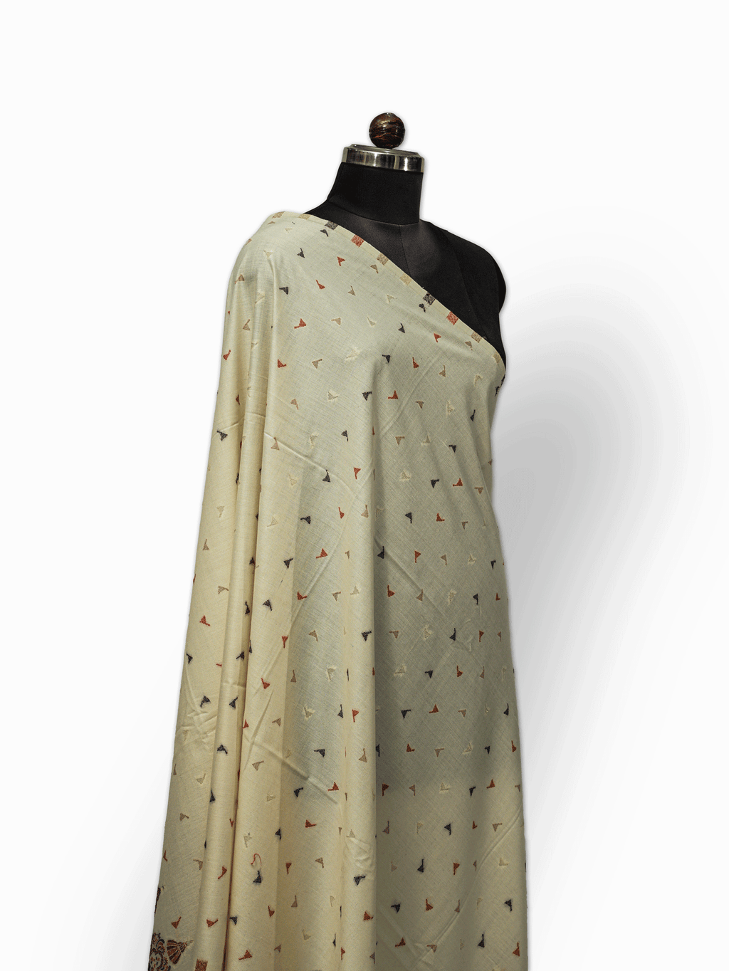 KANI TECHNIQUE BORDER DARBAR SHAWL